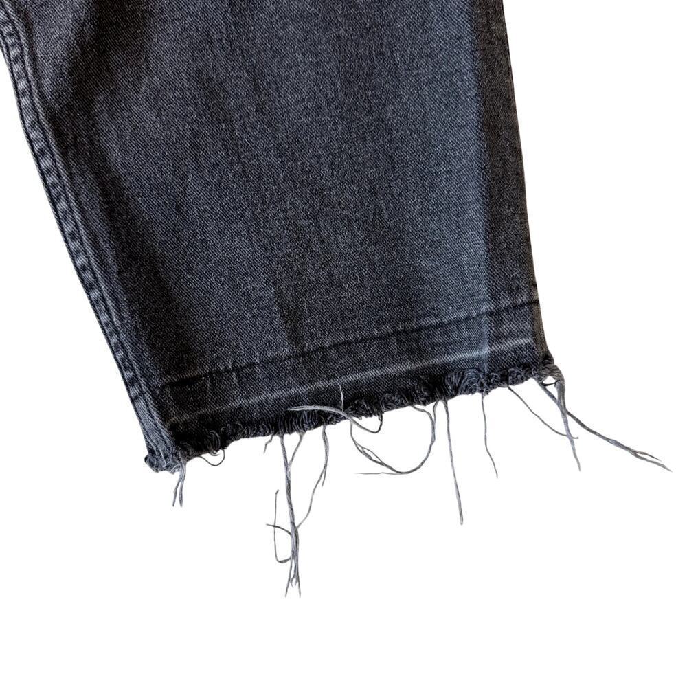 BDG Straight Cut-Off Stretch Faded Black Jeans 34x32 - Picture 2 of 6